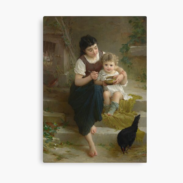 Emile Munier - La Grande Soeur Canvas Print