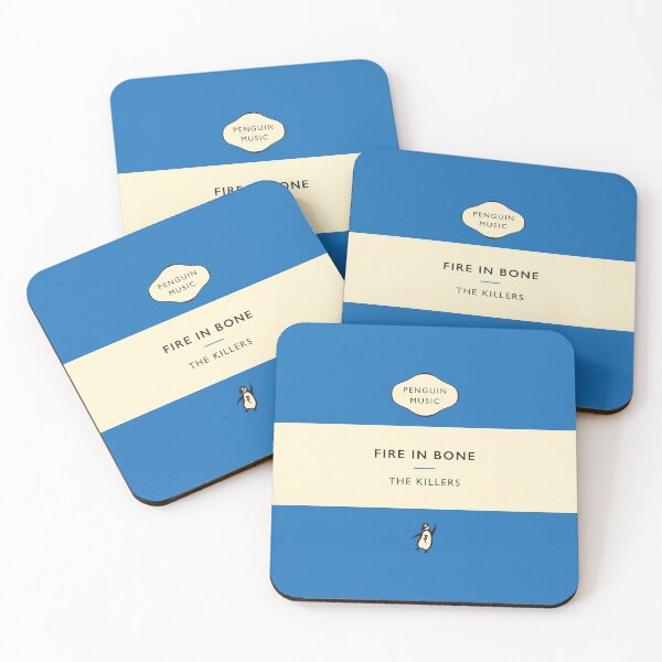 Item preview, The Killers - Fire in Bone Penguin Music book cover designed and sold by Penguin-Music.