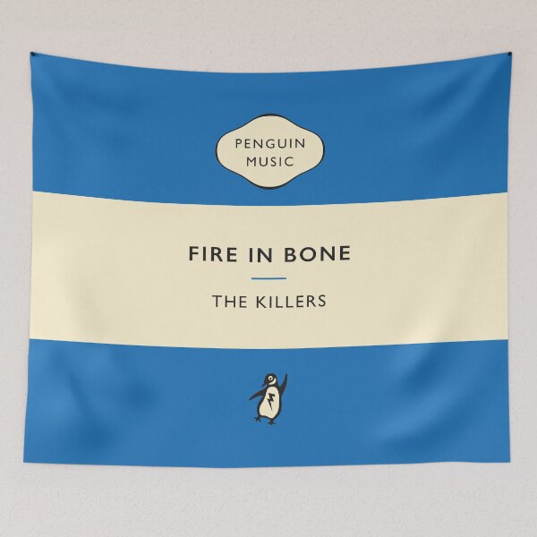 Item preview, The Killers - Fire in Bone Penguin Music book cover designed and sold by Penguin-Music.