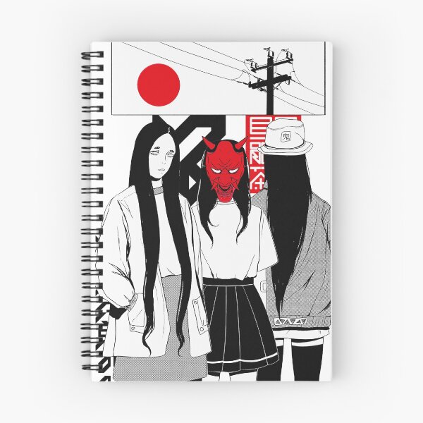Artikelvorschau, Japanische Urban Vaporwave Style Samurai Girls entworfen und verkauft von OWLvision33.