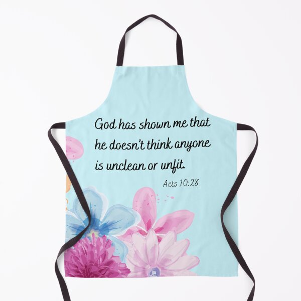 Item preview, Acts 10:28, Devotional Quote, No One is Unfit designed and sold by Fhfarms.