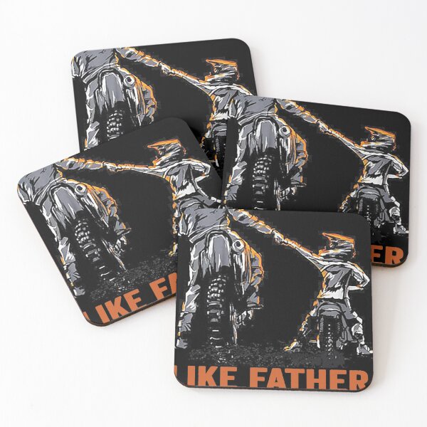 Item preview, like father like son dirt bike shirt designed and sold by nubaca2311.