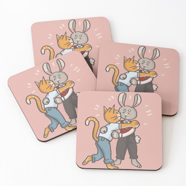 Item preview, Kitty and Bunny designed and sold by avibingo.