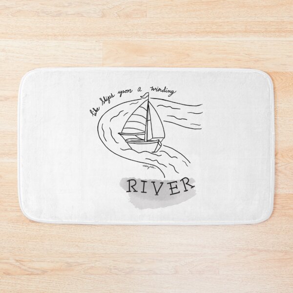 Item preview, Like Ships Upon A Winding River otgw wirt quote  designed and sold by OddityArts.