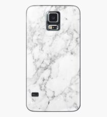 White Marble Case/Skin for Samsung Galaxy