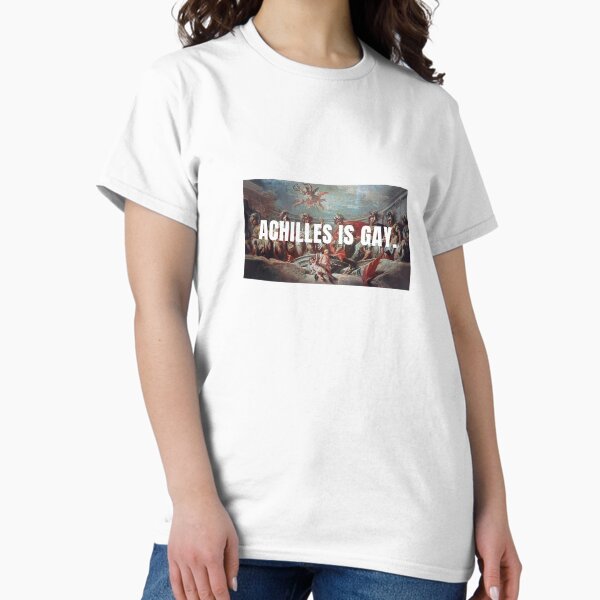 Item preview, ACHILLES IS GAY. designed and sold by Fooli.