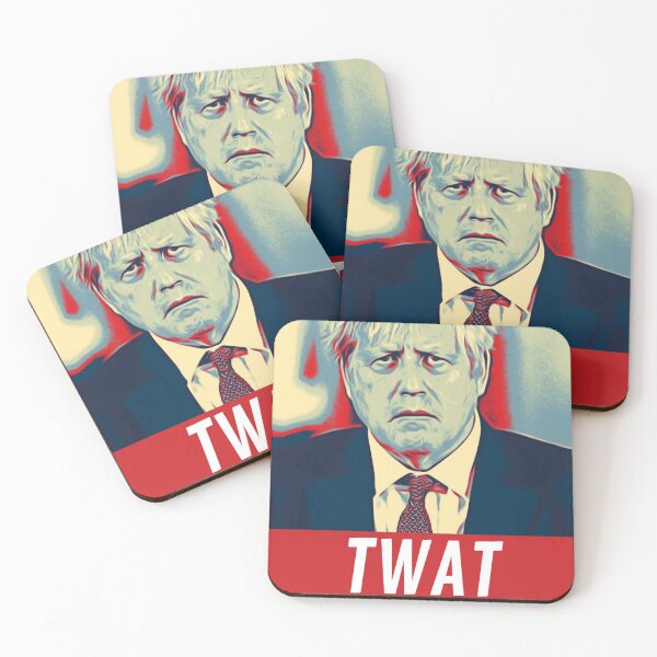 Item preview, Boris Johnson Twat Funny brexit UK European Union United Kingdom designed and sold by Avgeek21.