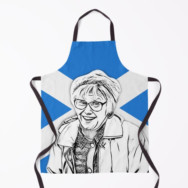 Item preview, Isa with Saltire - Sketched Still Game Character designed and sold by bantershirts.