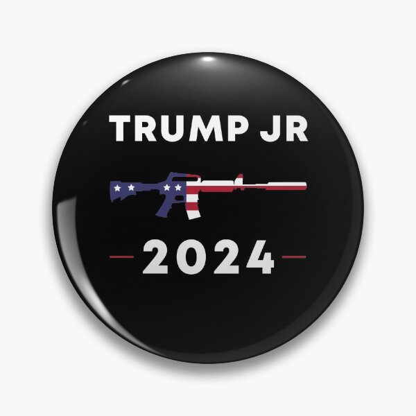 Item preview, Trump JR 2024 AR-15 American Flag designed and sold by JBDeszigns.