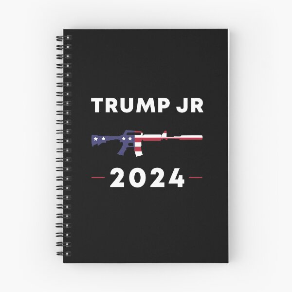 Item preview, Trump JR 2024 AR-15 American Flag designed and sold by JBDeszigns.