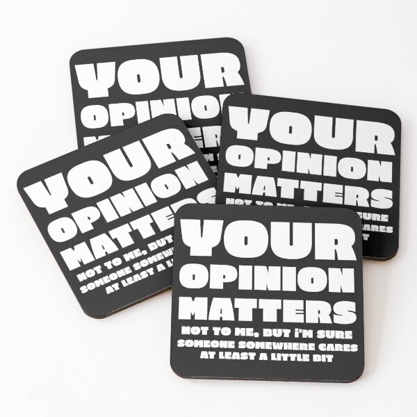Item preview, Your opinion matters designed and sold by PeDaNi.