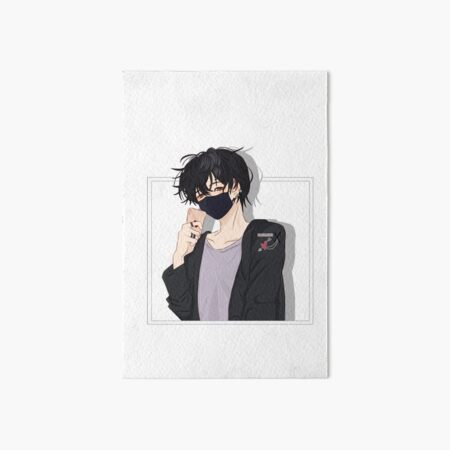 Anime Boy OC Art Art Board Print for Sale by Alex-bubble