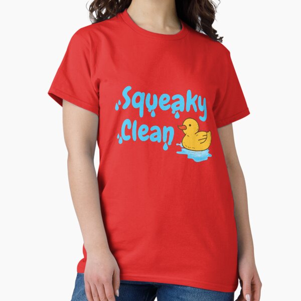 Item preview, Squeaky Clean Rubber Duckie Cleaning Housekeeping Cleanup designed and sold by SavvyCleaner.