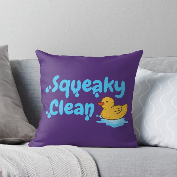 Item preview, Squeaky Clean Rubber Duckie Cleaning Housekeeping Cleanup designed and sold by SavvyCleaner.