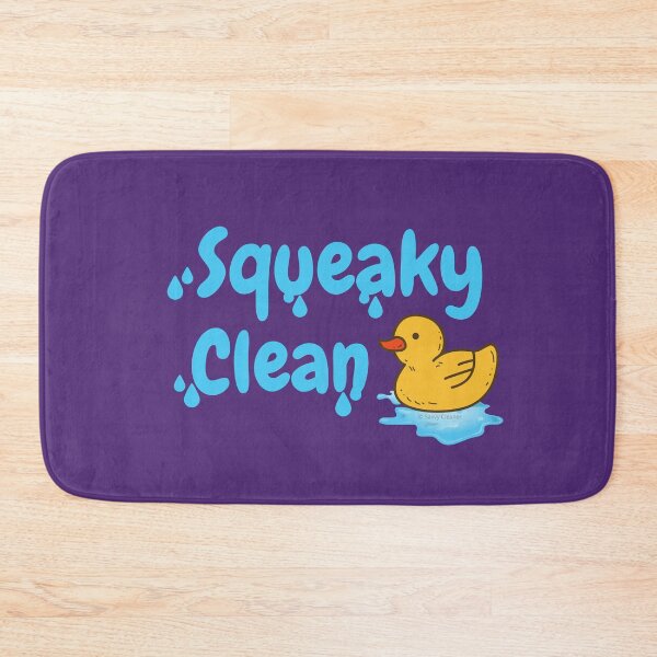 Item preview, Squeaky Clean Rubber Duckie Cleaning Housekeeping Cleanup designed and sold by SavvyCleaner.