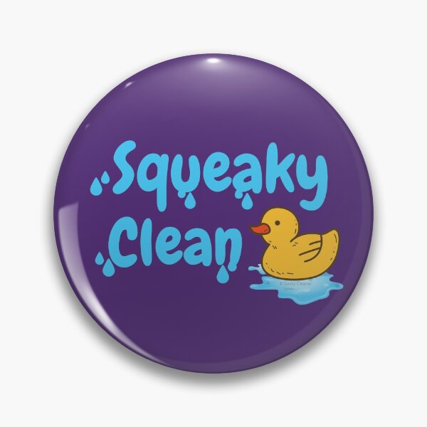 Item preview, Squeaky Clean Rubber Duckie Cleaning Housekeeping Cleanup designed and sold by SavvyCleaner.