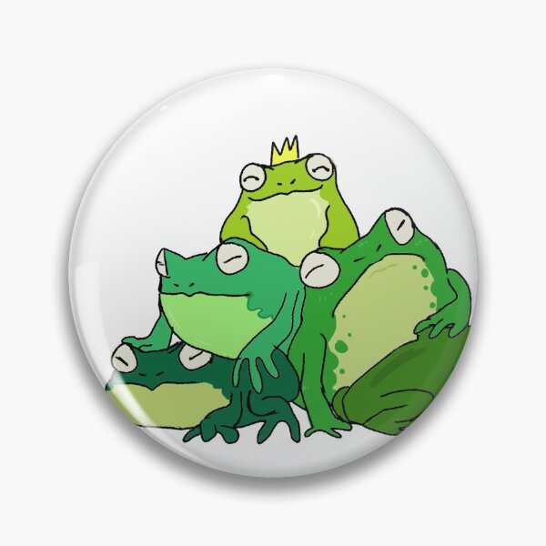 Item preview, Frog King (frog pile) designed and sold by Funkdog.