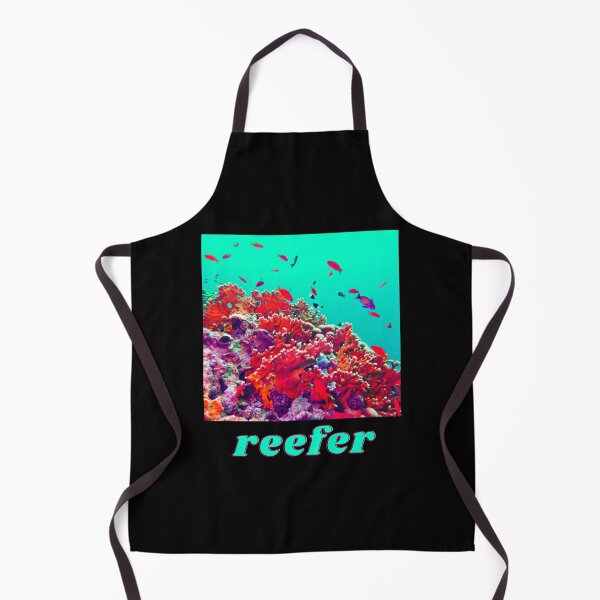 Item preview, Reefer (Trippy Coral Reef and Fishes) designed and sold by undormanted.