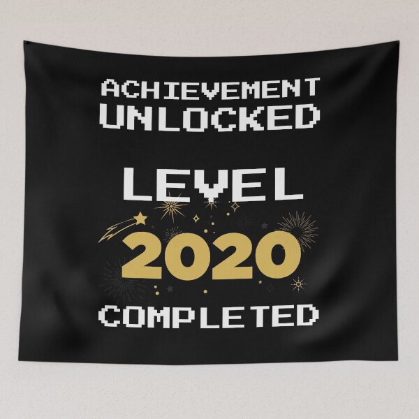Item preview, Achievement Unlocked - Level 2020 Completed designed and sold by alancrapopod.