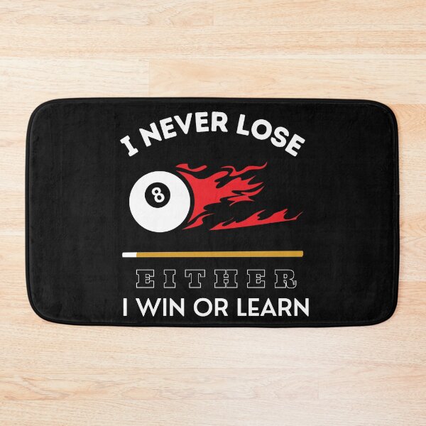 Item preview, I Never Lose, Either I Win or I Learn designed and sold by Arlooz Tees.