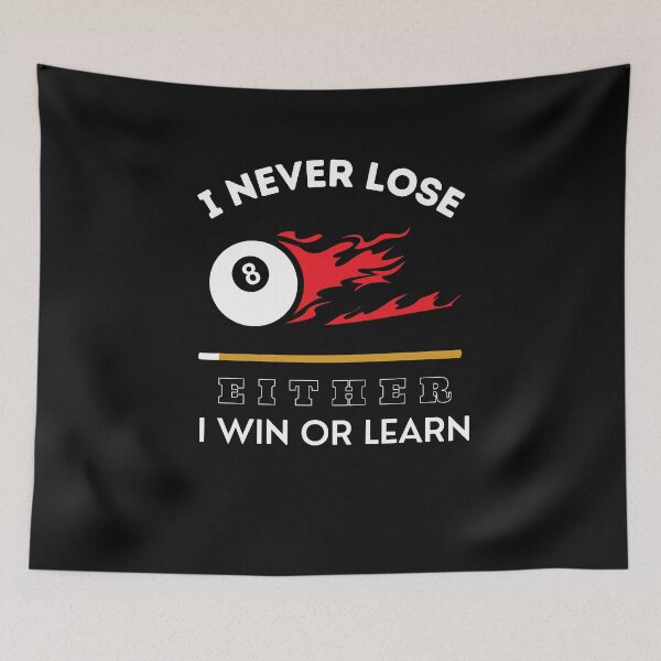 Item preview, I Never Lose, Either I Win or I Learn designed and sold by Arlooz Tees.
