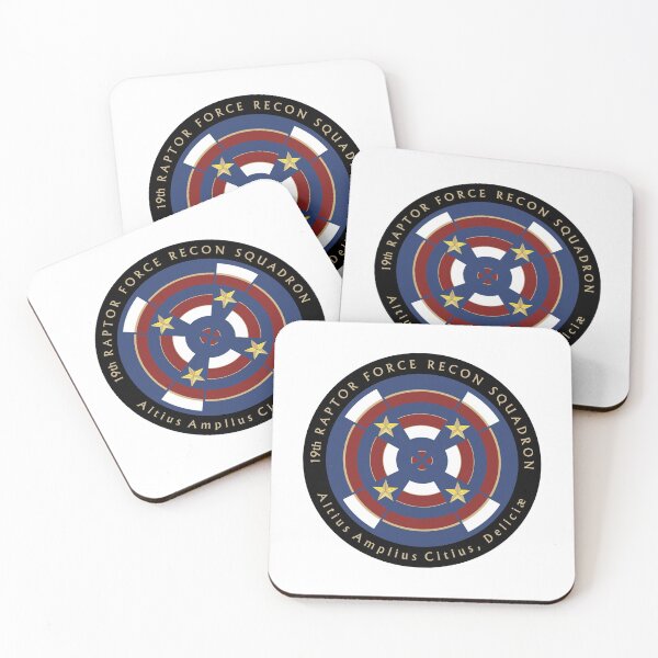 Item preview, Raptor squadron VFR-19 unit patch designed and sold by simondodd.