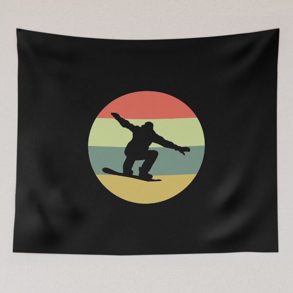 Item preview, Vintage Snowboarding, Snowboarder Retro designed and sold by EstelleStar.