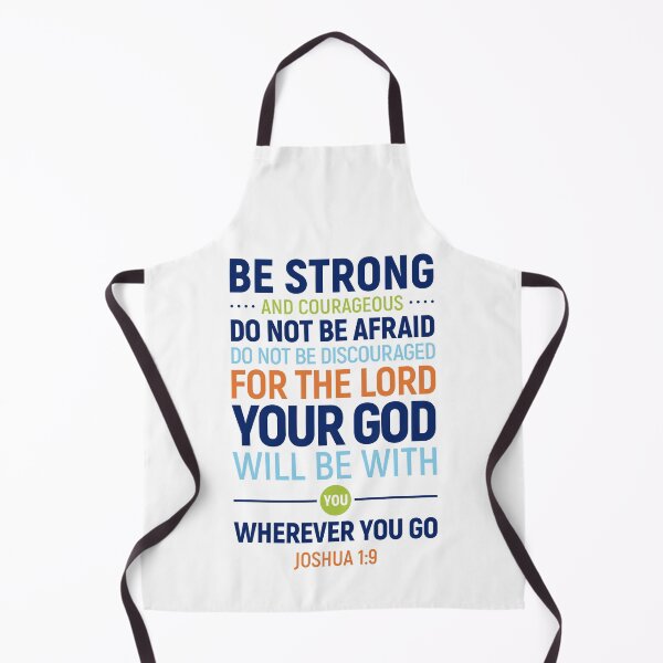 Item preview, Be Strong And Courageous, Joshua 1:9, Bible Verse, Boys Room Decor, Scripture Gift designed and sold by aenaonartwork.