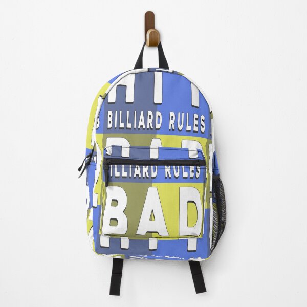 Item preview, COLORS BAD HIT BILLIARD RULES t-shirt designed and sold by diego75bcn.
