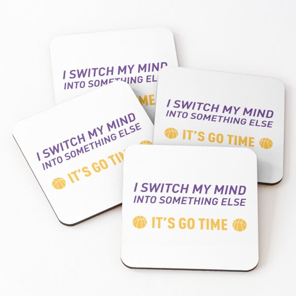 Item preview, I Switch My Mind Into Something Else - It's Go Time! (Purple and Yellow) designed and sold by FilipeFerreira.