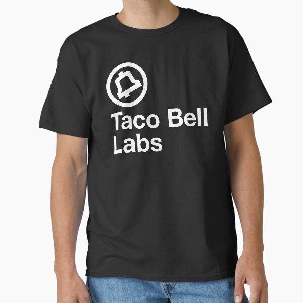 Item preview, Taco Bell Labs (with linebreak, white) designed and sold by selectric401.