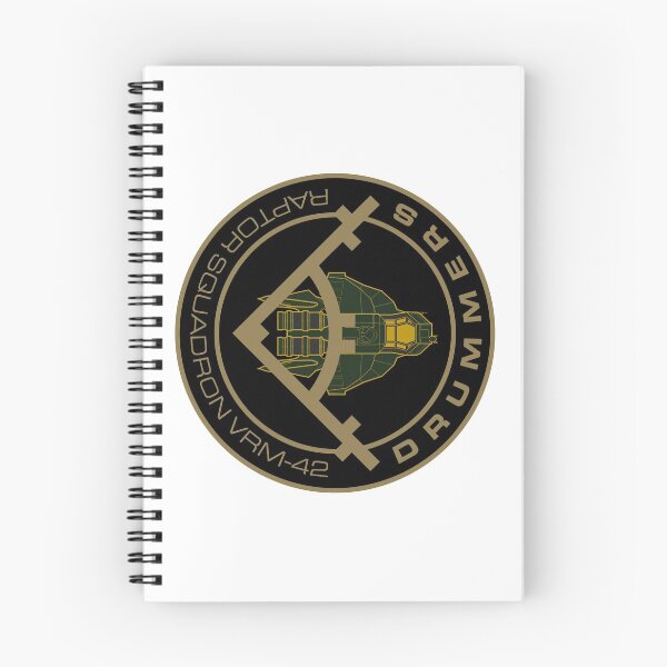 Item preview, Raptor squadron VRM-42 "Drummers" unit patch designed and sold by simondodd.