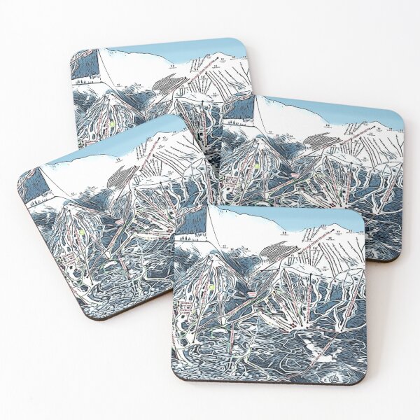 Item preview, Breckenridge trail map graphic designed and sold by Del0860.