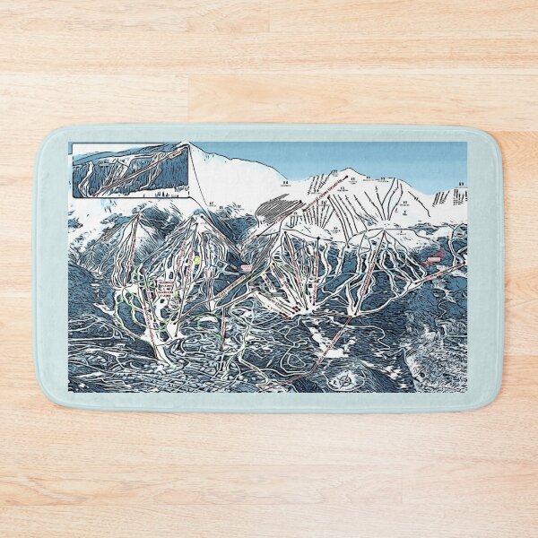 Item preview, Breckenridge trail map graphic designed and sold by Del0860.