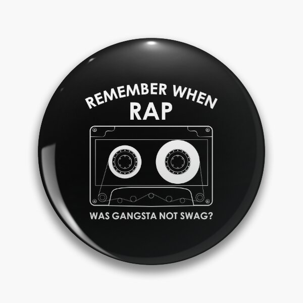 Item preview, 90's Rap Was Gangsta Not Swag print designed and sold by jakehughes2015.