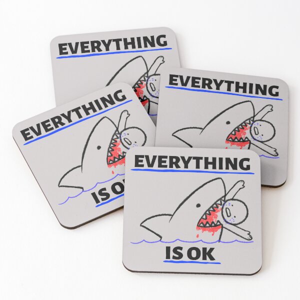 Item preview, Everything is OK designed and sold by alancrapopod.