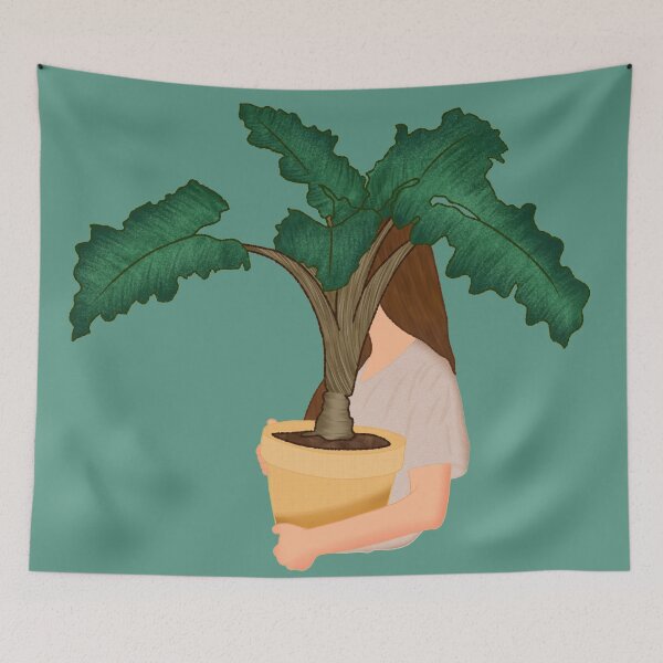 Item preview, Plant enthusiast Illustration  designed and sold by crizzysketch.
