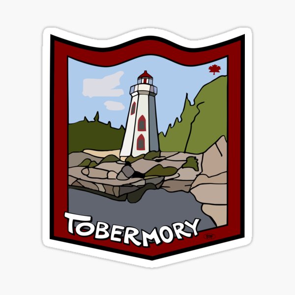 Tobermory, Ontario, Canada - Big Tub Sticker