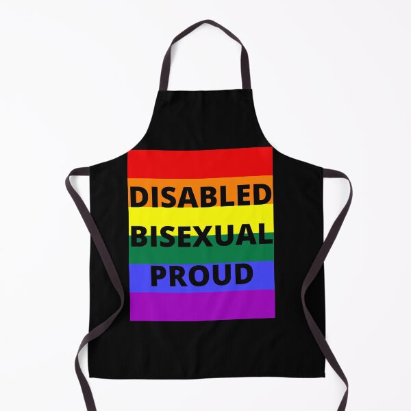 Item preview, DISABLED, BISEXUAL, PROUD designed and sold by uniqueitems.