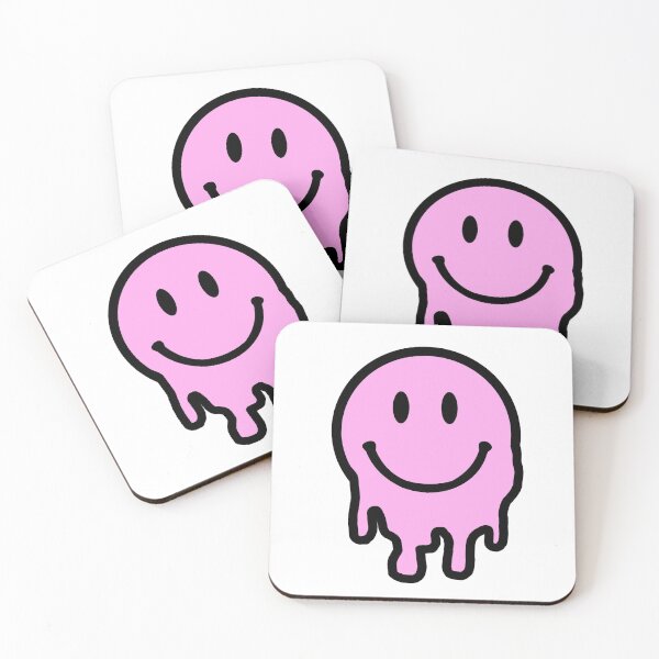 Item preview, Pastel Pink Drippy Smile designed and sold by solarsquidd.