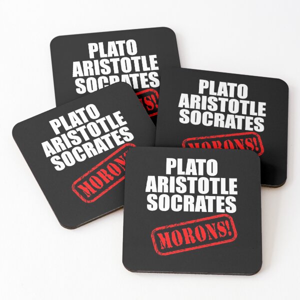 Item preview, Plato Aristotle Socrates...Morons! designed and sold by everything-shop.