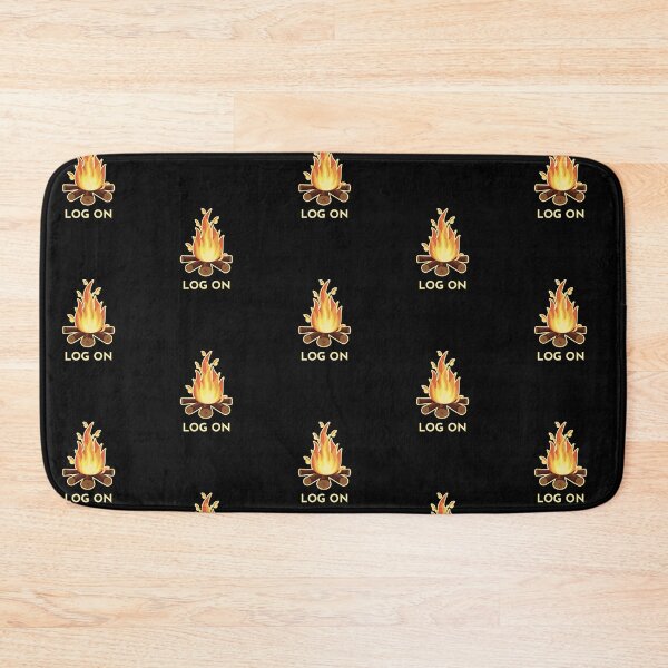 Item preview, LOG ON Funny Camping, Campfire Lover designed and sold by EstelleStar.