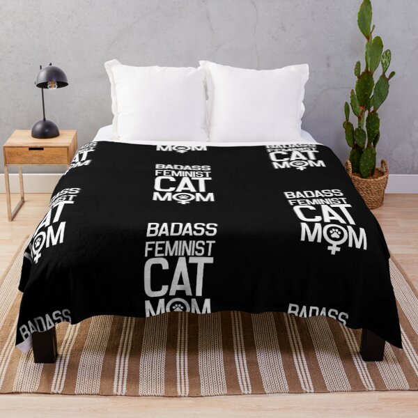 Item preview, Badass Feminist Cat Mom designed and sold by amilli.