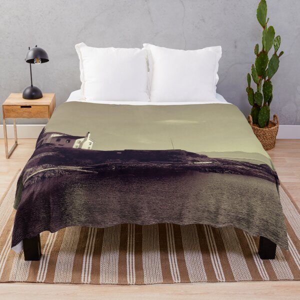Item preview, House by the Ocean at Sunset - Vintage Look designed and sold by TheRightAngle.