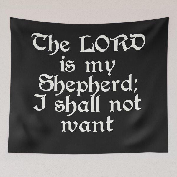 Item preview, The lord is my shepherd designed and sold by JirehShop.