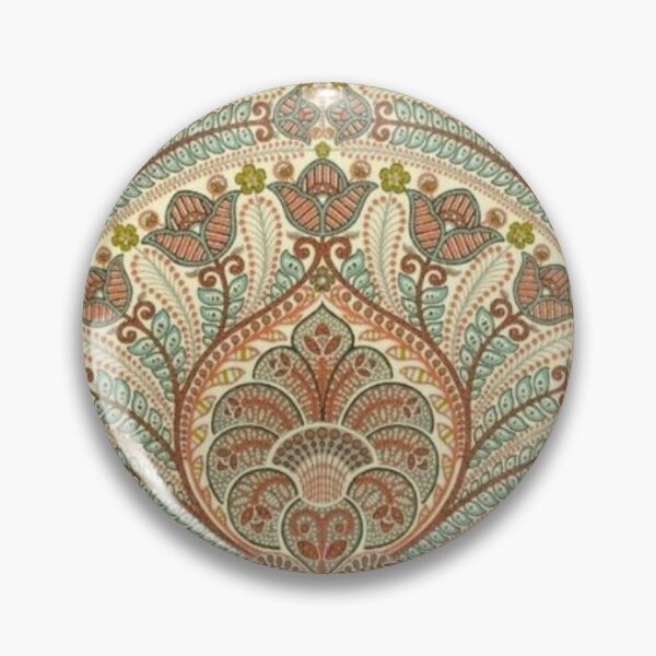 Item preview, Egyptian olive color abstract pattern designed and sold by astrunb5.