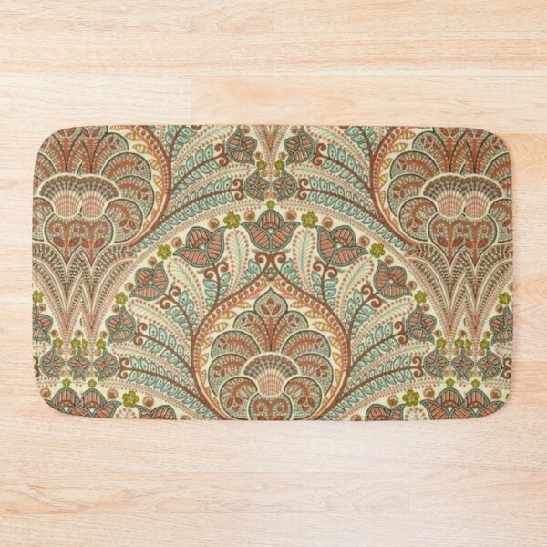 Item preview, Egyptian olive color abstract pattern designed and sold by astrunb5.