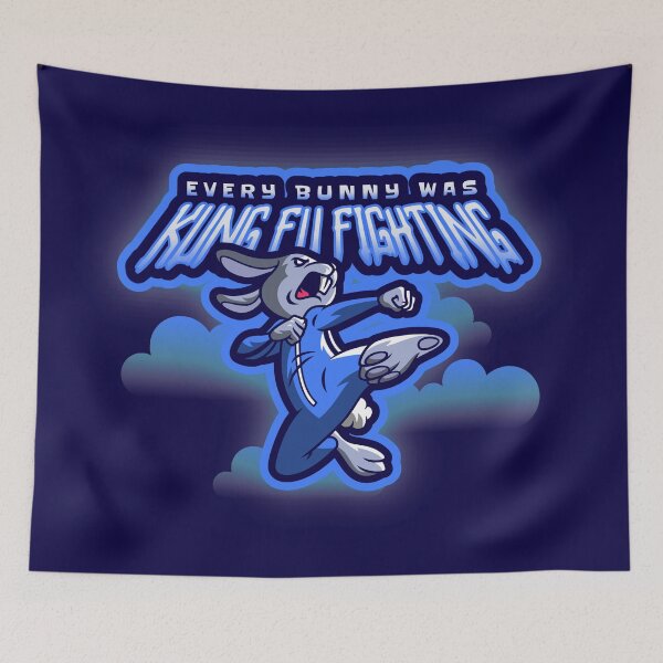 Item preview, Every Bunny was Kung Fu Fighting designed and sold by CRHPOD20.