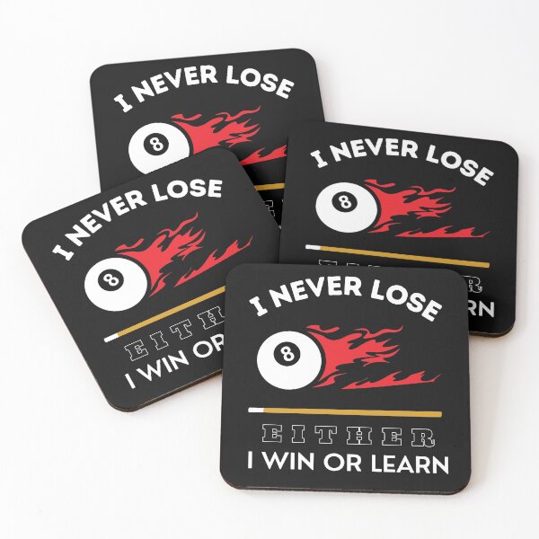 Item preview, I Never Lose, Either I Win or I Learn designed and sold by Arlooz Tees.