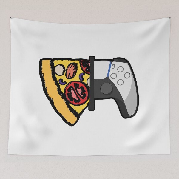 Item preview, Life is Better with Pizza and Gaming designed and sold by rokojin.